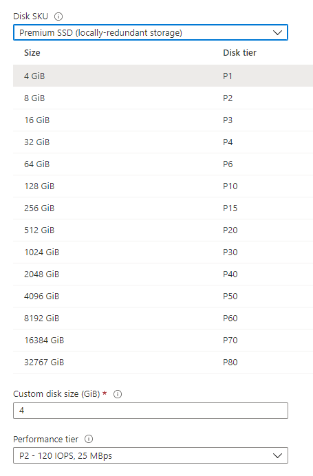 Autoscaling Managed Disk Performance Tiers without downtime
